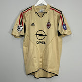 2004/05 AC MILAN MALDINI #3 C/L THIRD SHIRT (M) ADIDAS