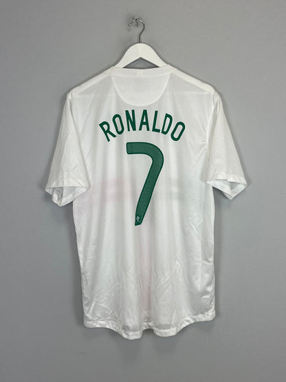 2012/13 PORTUGAL RONALDO #7 AWAY SHIRT (XL) NIKE