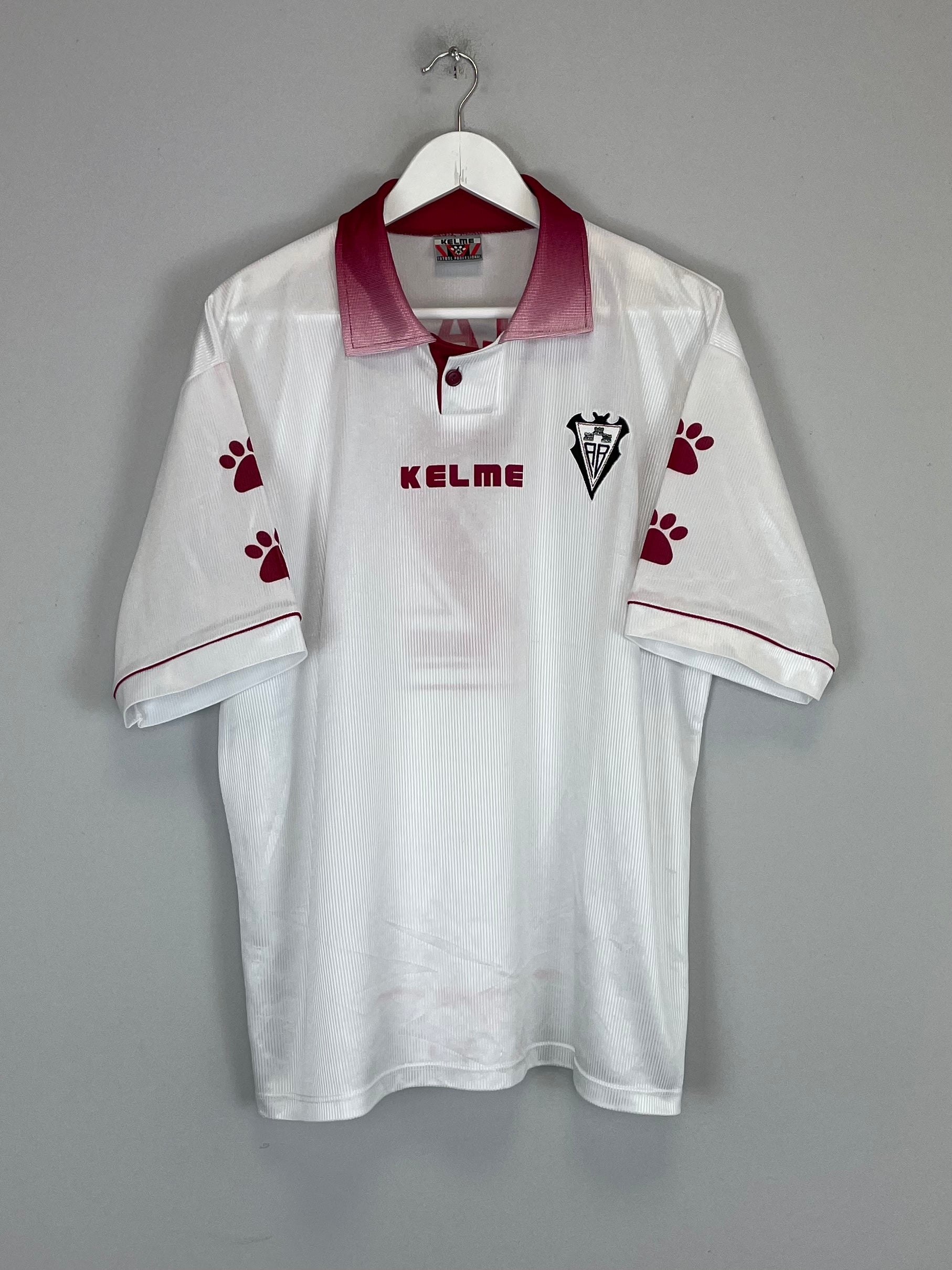 1998/00 ALBACETE ZALAZAR #2 AWAY SHIRT (L) KELME