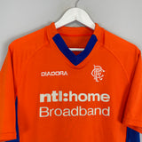 2002/03 RANGERS AWAY SHIRT (M) DIADORA