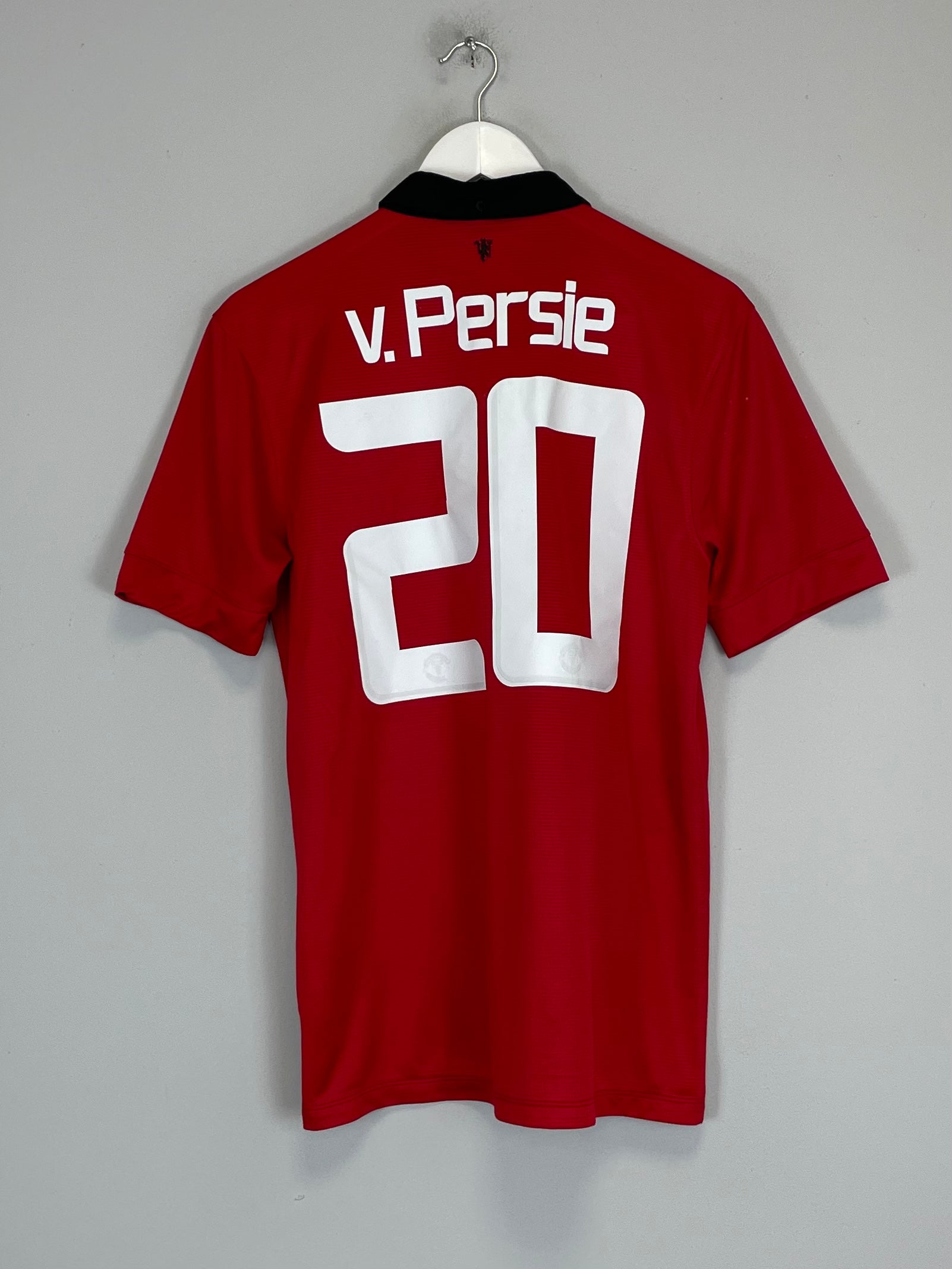 2013/14 MANCHESTER UNITED V.PERSIE #20 HOME SHIRT (M) NIKE