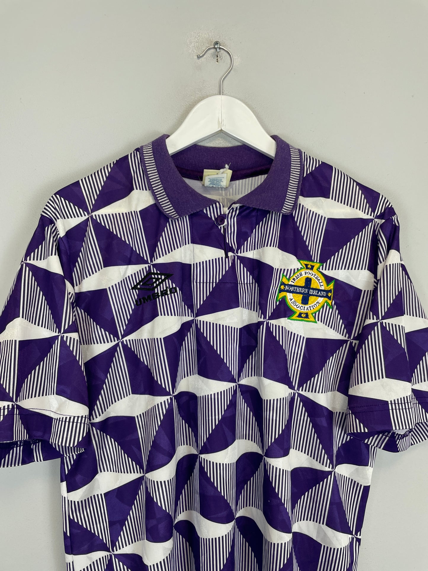 1990/92 NORTHERN IRELAND AWAY SHIRT (S) UMBRO