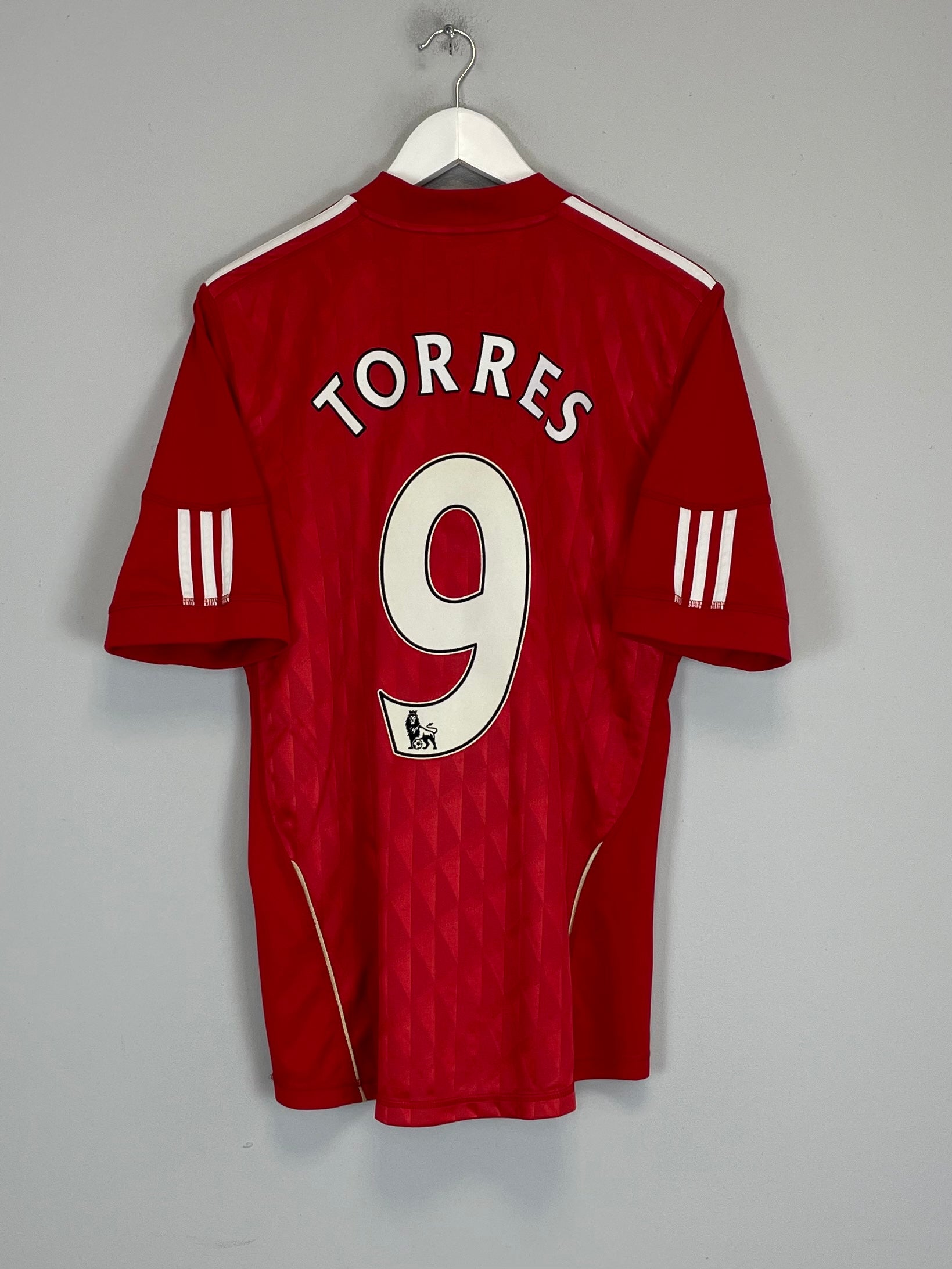 2010/12 LIVERPOOL TORRES #9 *BNWT* HOME SHIRT (M) ADIDAS