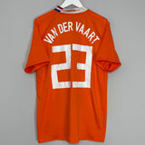 2008/10 NETHERLANDS VAN DER VAART #23 HOME SHIRT (L) NIKE