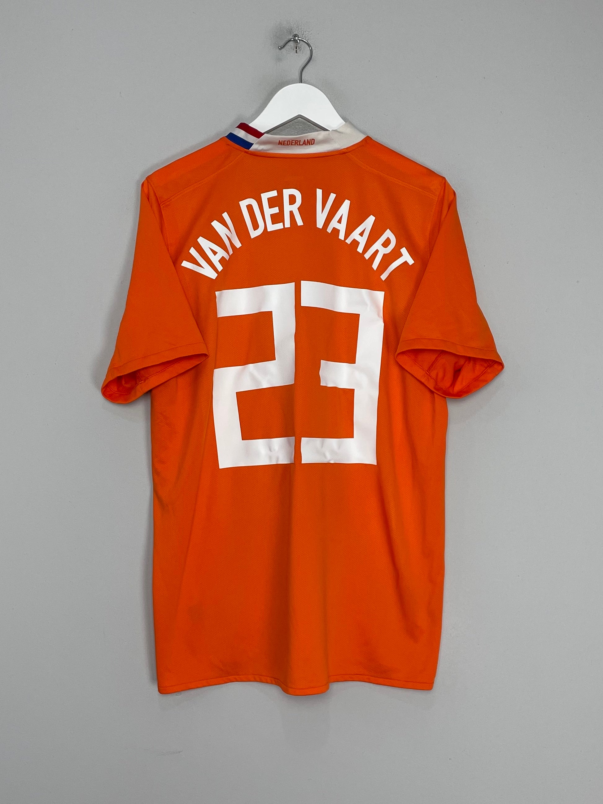 2008/10 NETHERLANDS VAN DER VAART #23 HOME SHIRT (L) NIKE