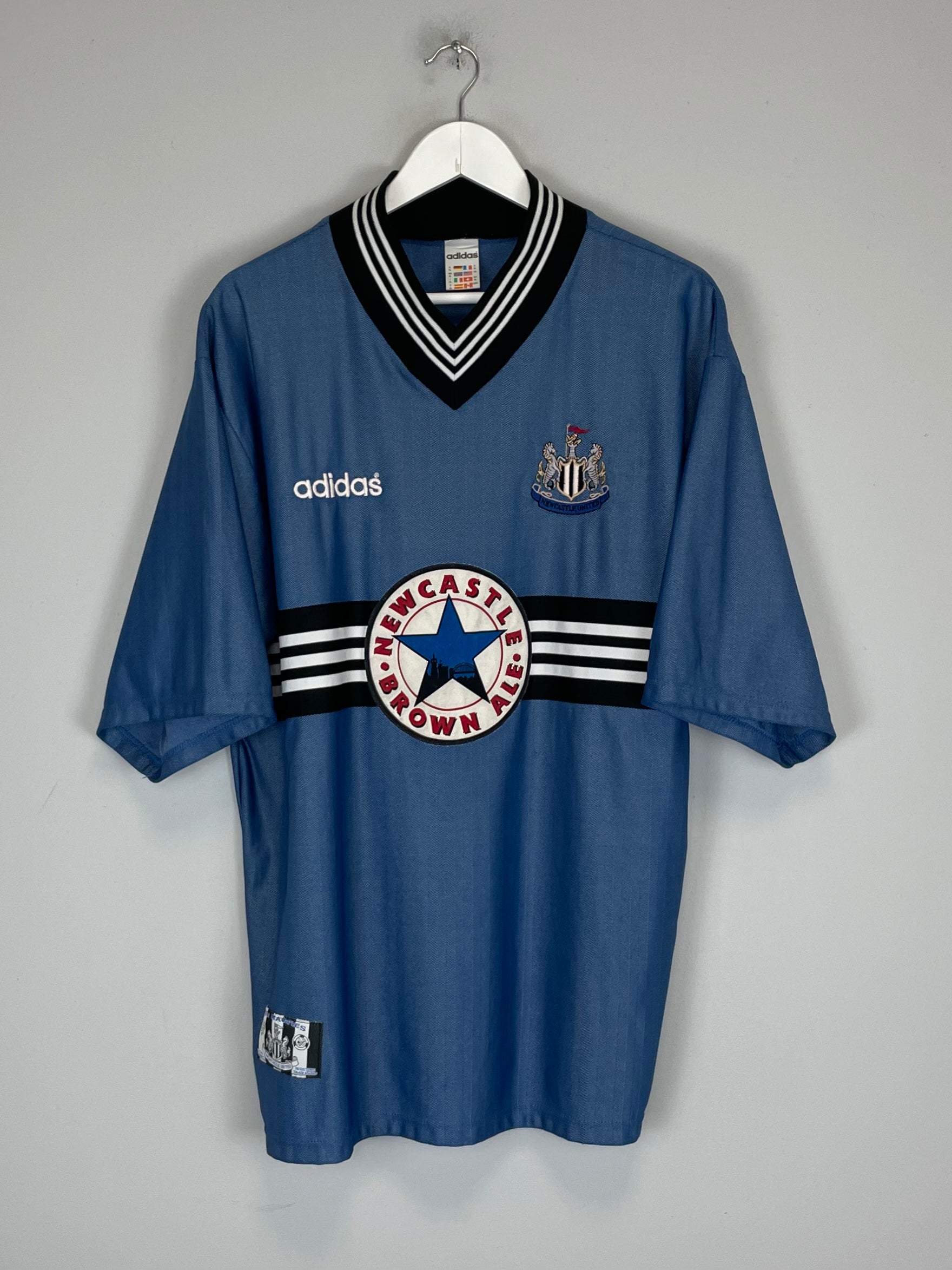 1996/97 NEWCASTLE UNITED AWAY SHIRT (XL) ADIDAS