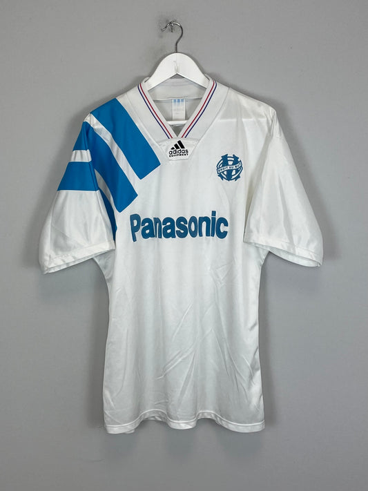 1992/93 MARSEILLE HOME SHIRT (L) ADIDAS