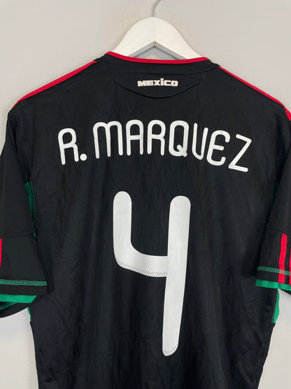 2010 MEXICO R.MARQUEZ #4 AWAY SHIRT (L) ADIDAS