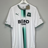 2023/24 PLYMOUTH ARGYLE WHITTAKER #10 *BNWT* AWAY SHIRT (XXL) PUMA