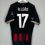 2022/23 AC MILAN R.LEAO #17 *AUTHENTIC* HOME SHIRT (XXL) PUMA