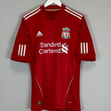 2010/12 LIVERPOOL TORRES #9 HOME SHIRT (M) ADIDAS