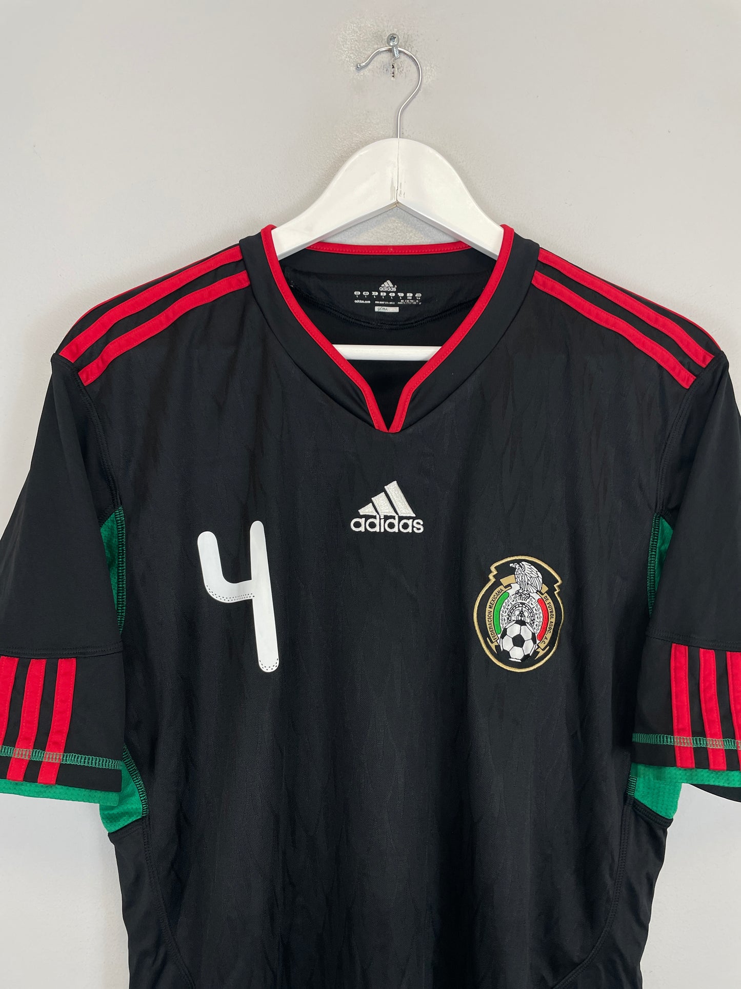 2010 MEXICO R.MARQUEZ #4 AWAY SHIRT (L) ADIDAS