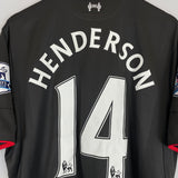 2015/16 LIVERPOOL HENDERSON #14 THIRD SHIRT (XL) NEW BALANCE