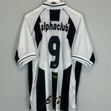 2000 SANTOS #9 HOME SHIRT (XL) UMBRO