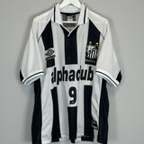 2000 SANTOS #9 HOME SHIRT (XL) UMBRO