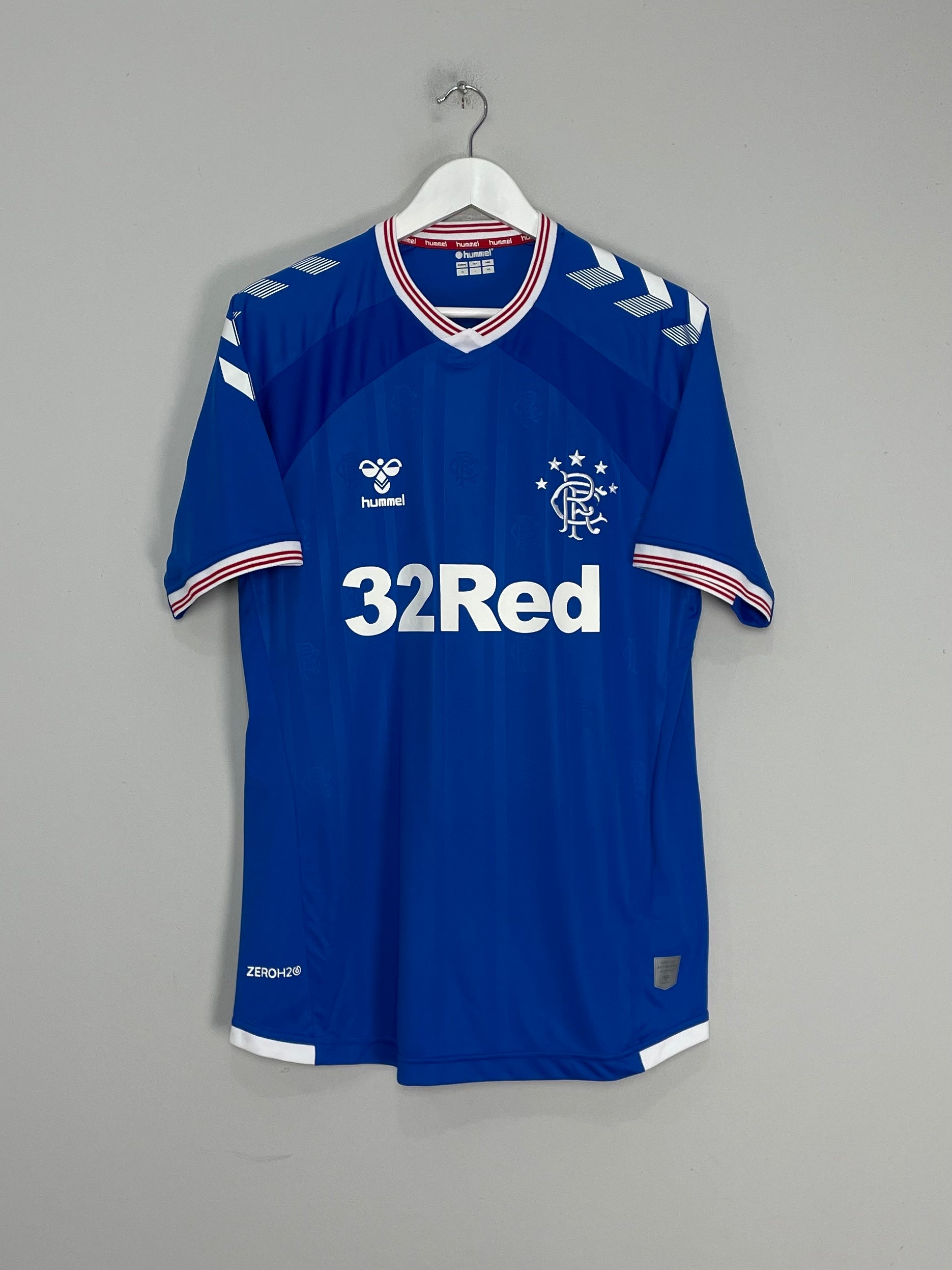 2019/20 RANGERS HOME SHIRT (XL) HUMMEL