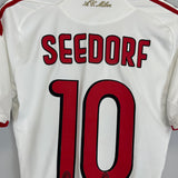 2009/10 AC MILAN SEEDORF #10 AWAY SHIRT (S) ADIDAS