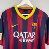 2013/14 BARCELONA MESSI #10 HOME SHIRT (XL) NIKE