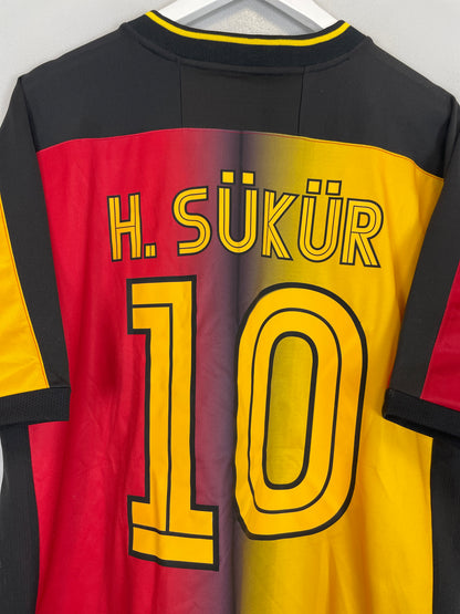 2003/04 GALATASARAY H.SUKER #10 HOME SHIRT (XL) UMBRO