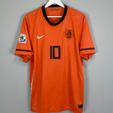 2010/11 NETHERLANDS SNEIJDER #10 HOME SHIRT (XL) NIKE