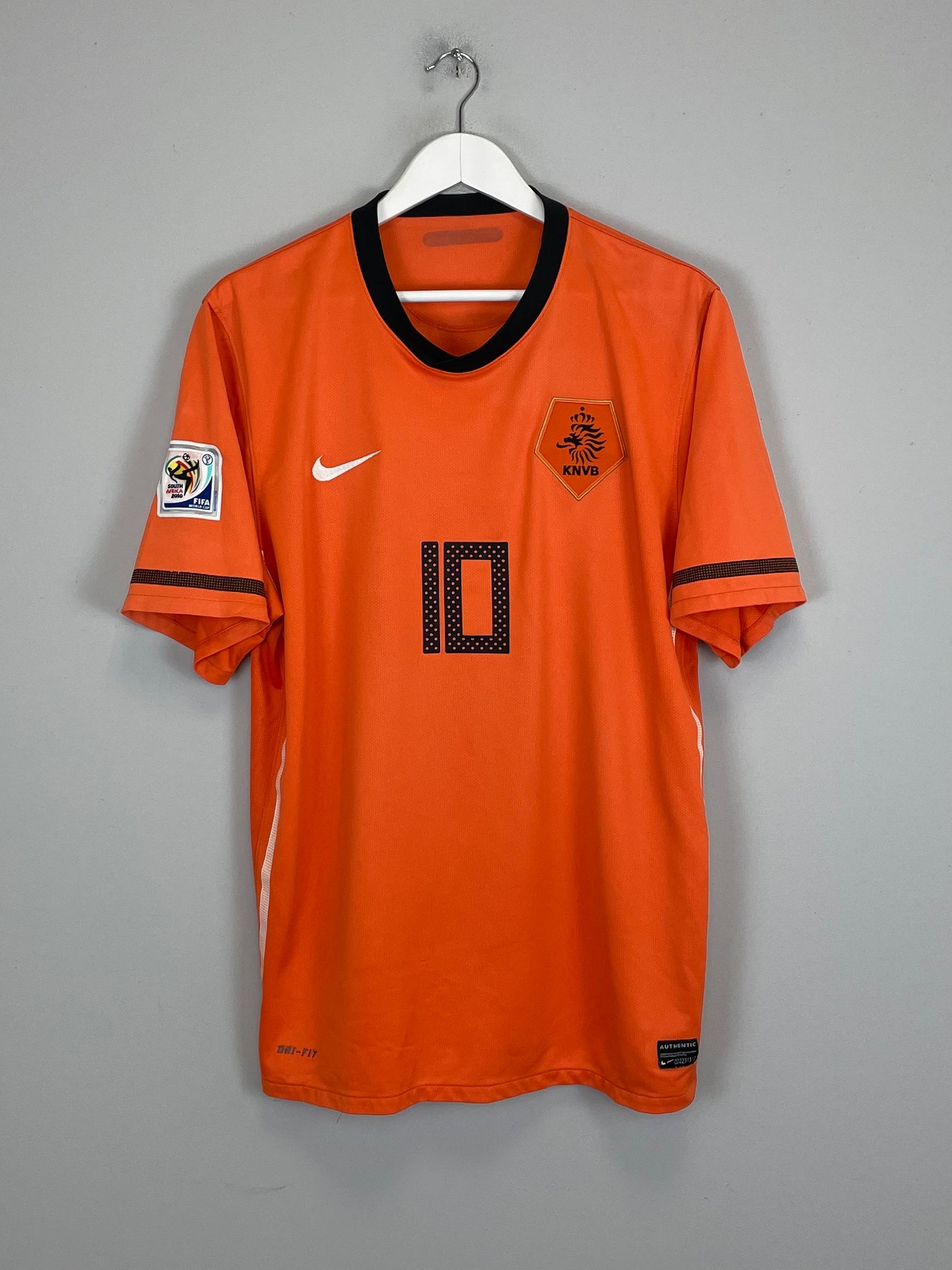 2010/11 NETHERLANDS SNEIJDER #10 HOME SHIRT (XL) NIKE