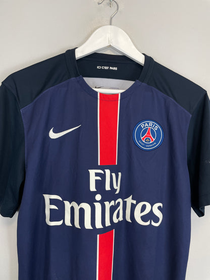 2015/16 PSG CAVANI #9 HOME SHIRT (M) NIKE