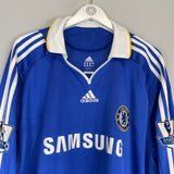 2008/09 CHELSEA DI SANTO #9 L/S HOME SHIRT (XXL) ADIDAS