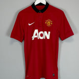 2013/14 MANCHESTER UNITED V.PERSIE #20 HOME SHIRT (M) NIKE