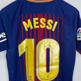 2017/18 BARCELONA MESSI #10 HOME SHIRT (S) NIKE