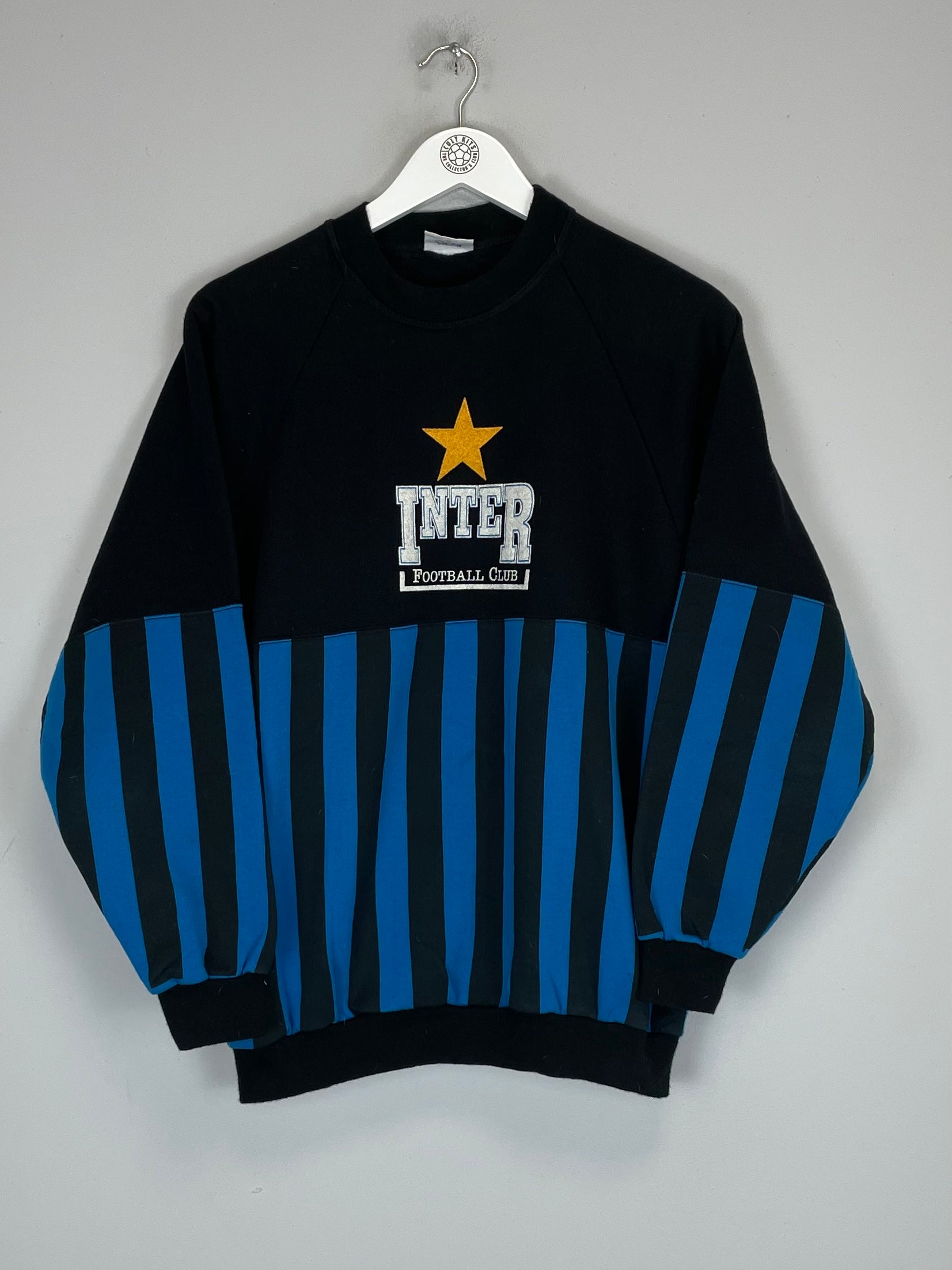 1990/91 INTER MILAN SWEATSHIRT (M) OM