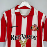 2004/05 SUNDERLAND HOME SHIRT (M) DIADORA