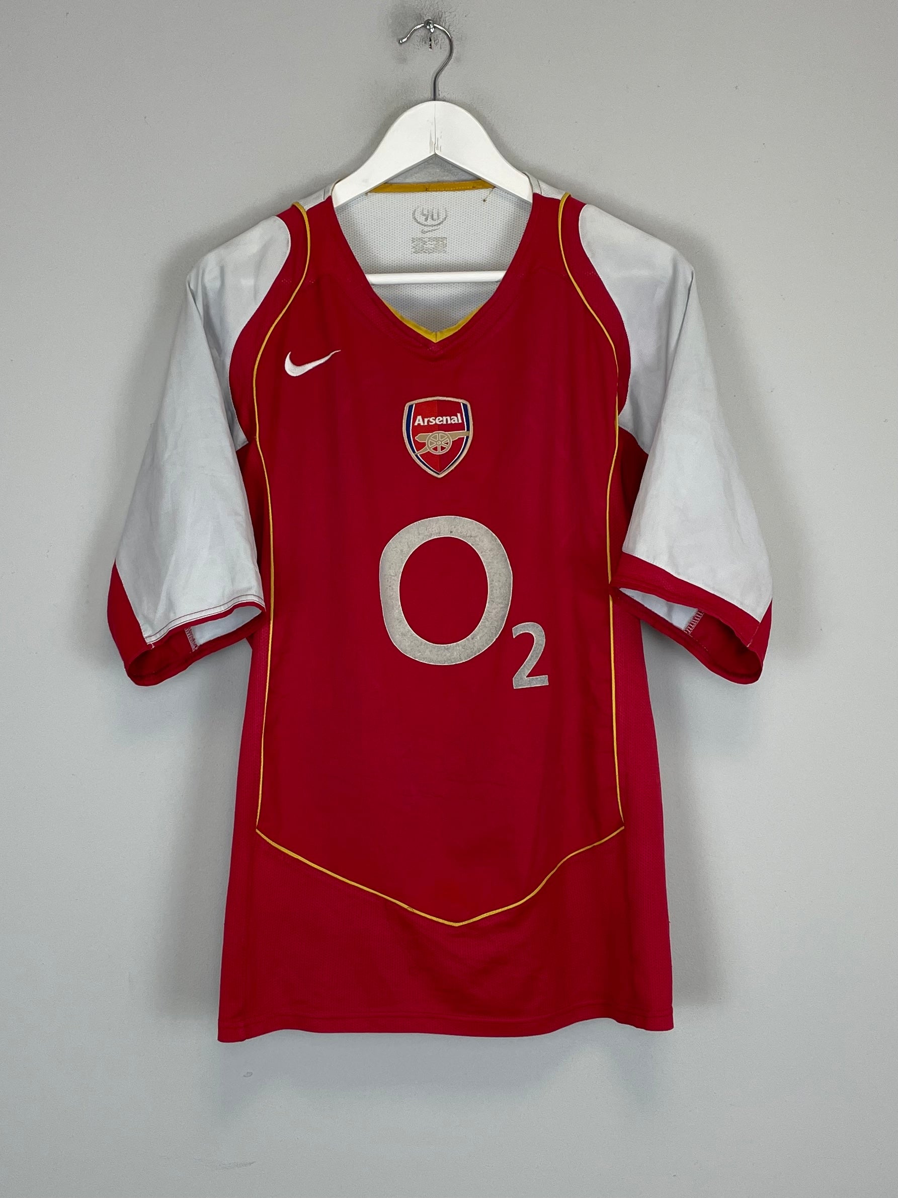 2004/05 ARSENAL HOME SHIRT (M) NIKE