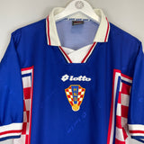 1998/01 CROATIA AWAY SHIRT (L) LOTTO