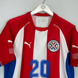 2002/04 PARAGUAY CARDOZO #20 HOME SHIRT (M) PUMA