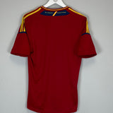 2011/12 SPAIN HOME SHIRT (M) ADIDAS