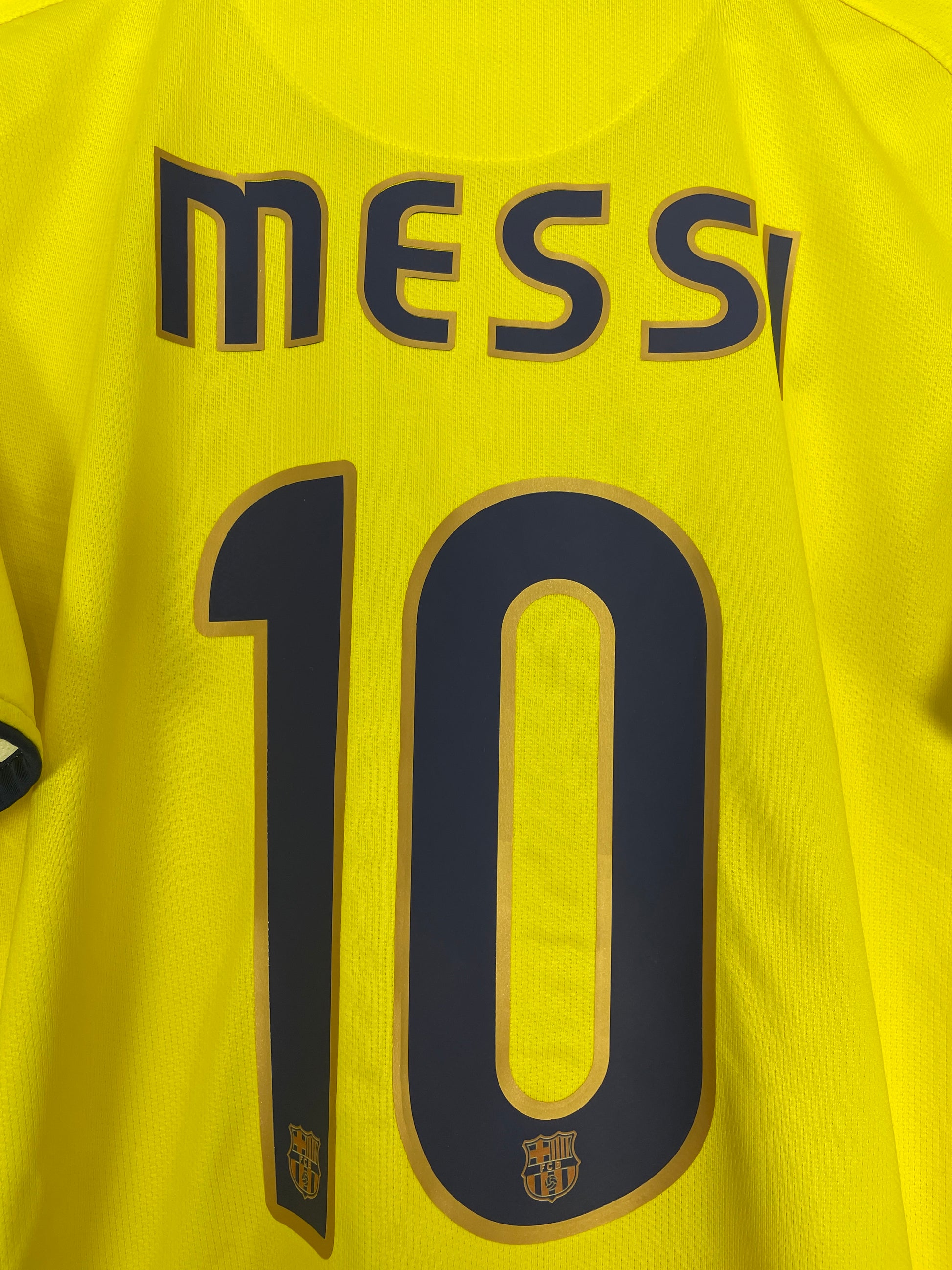 Nike Messi Barcelona Soccer Jersey Long Sleeve 09/10 #10 Size S PSG