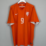 2014/15 NETHERLANDS V.PERSIE #9 HOME SHIRT (XXL) NIKE