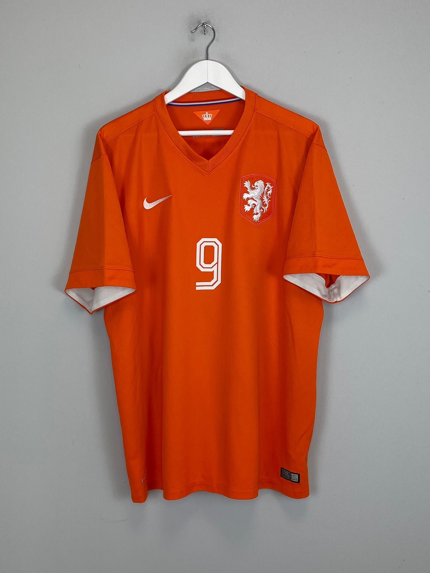 2014/15 NETHERLANDS V.PERSIE #9 HOME SHIRT (XXL) NIKE