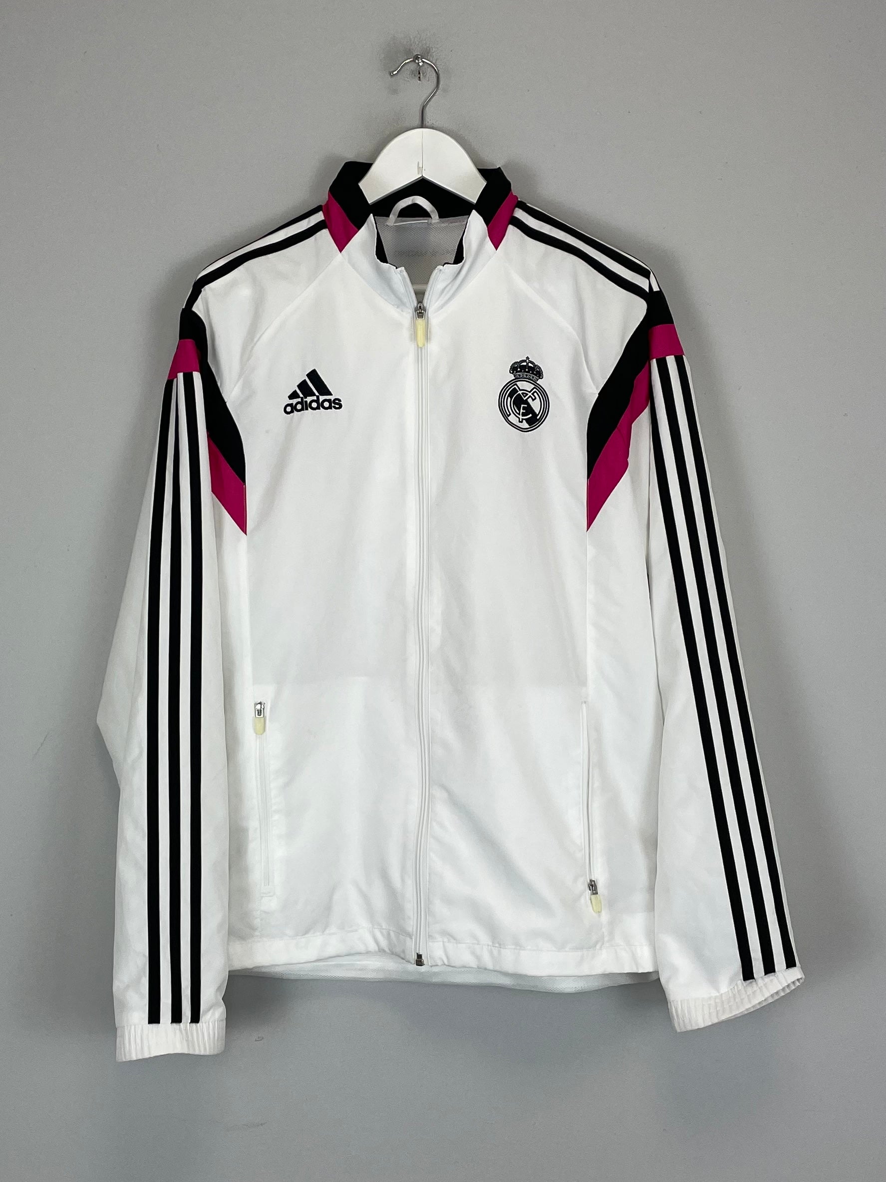 2014/15 REAL MADRID TRACK JACKET (L) ADIDAS