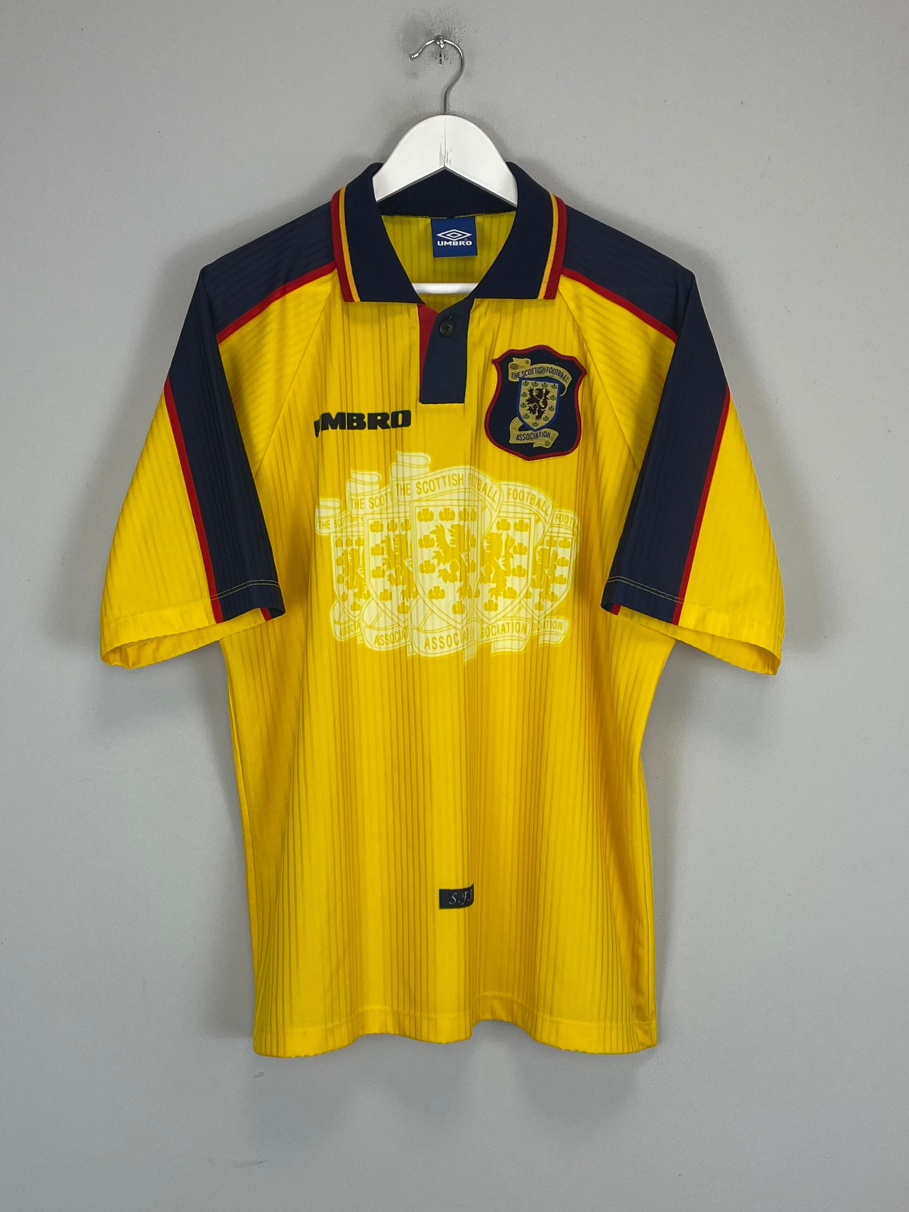 1996/99 SCOTLAND AWAY SHIRT (M) UMBRO