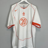 2004/06 NETHERLANDS SEEDORF #10 AWAY SHIRT (XL) NIKE