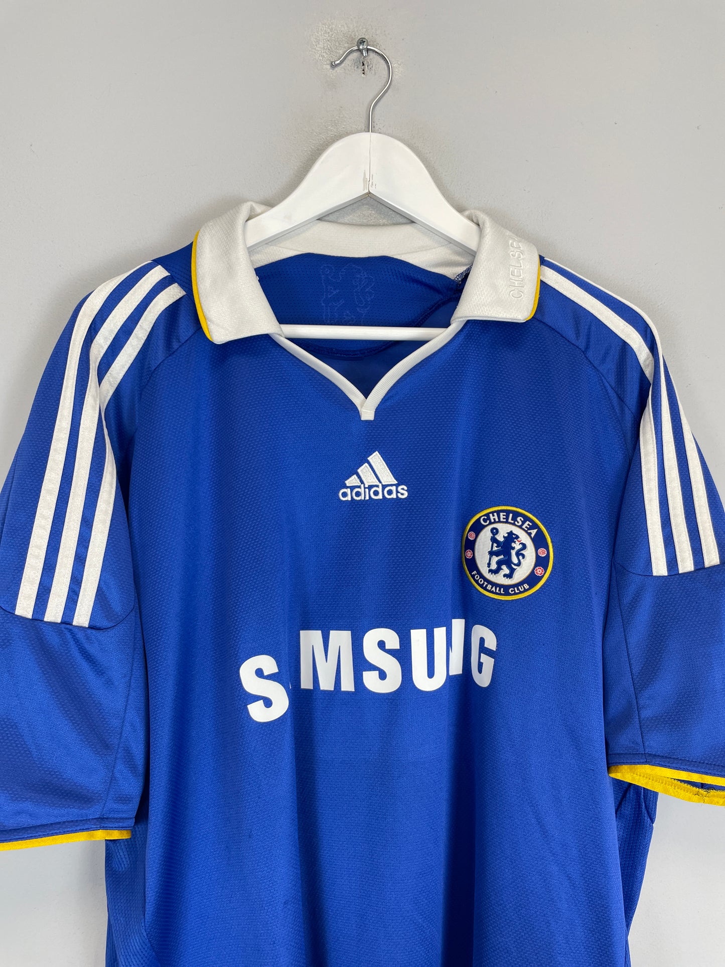 2007/08 CHELSEA LAMPARD #8 HOME SHIRT (XXL) ADIDAS