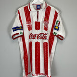 1995/96 NECAXA #30 HOME SHIRT (XL) UMBRO