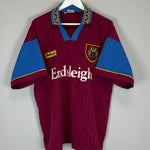 1995/96 BURNLEY HOME SHIRT (M) MITRE