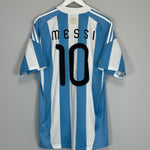 2011/12 ARGENTINA MESSI #10 HOME SHIRT (L) ADIDAS