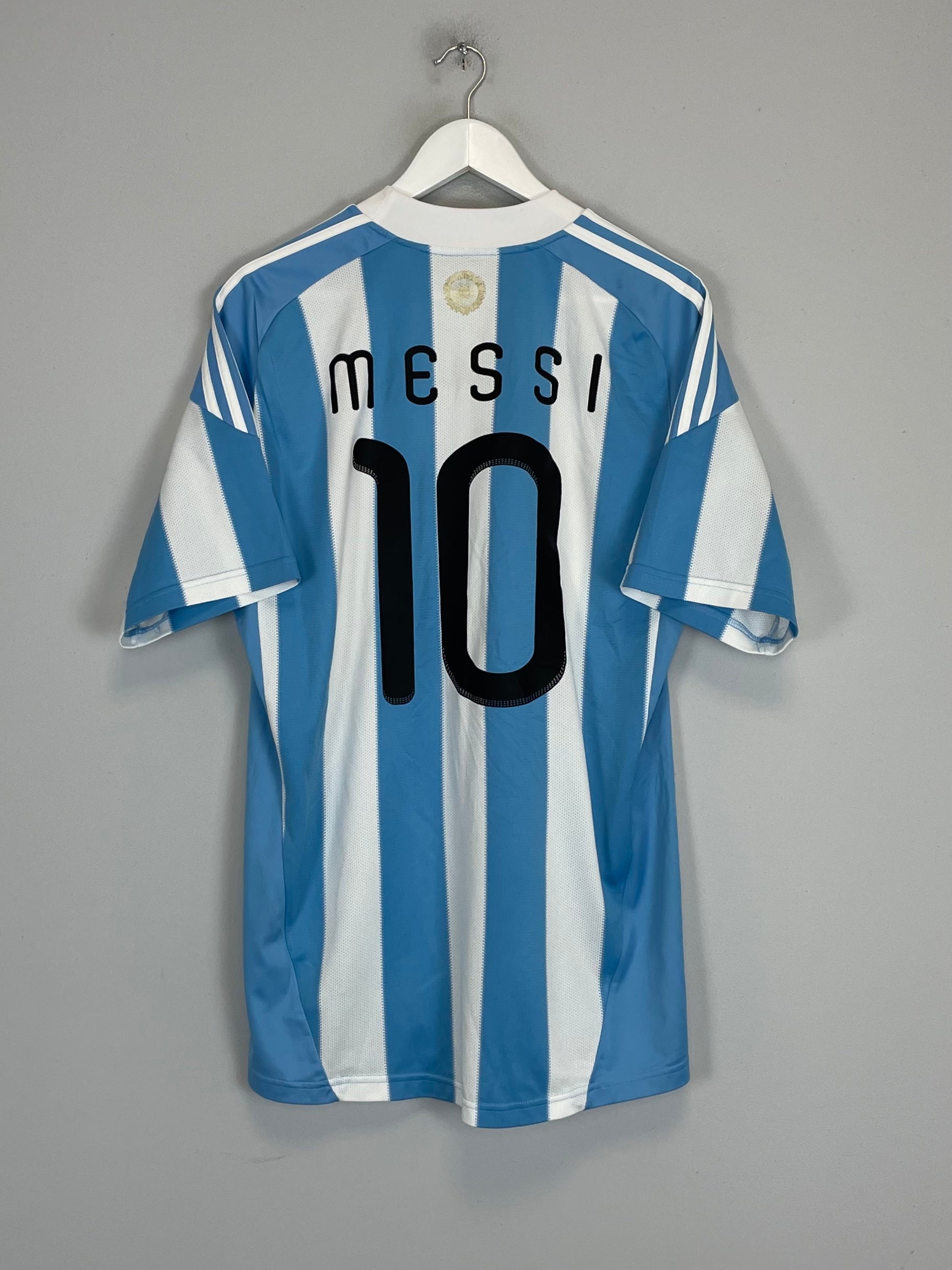 2011/12 ARGENTINA MESSI #10 HOME SHIRT (L) ADIDAS