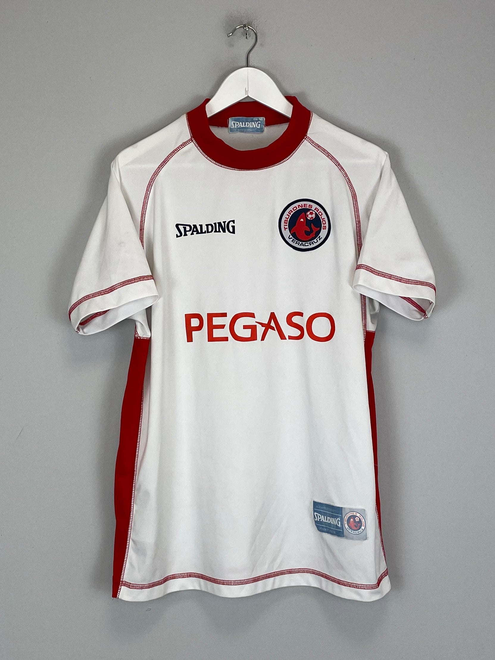 2001/03 TIBURONES VERACRUZ AWAY SHIRT (XL) SPALDING