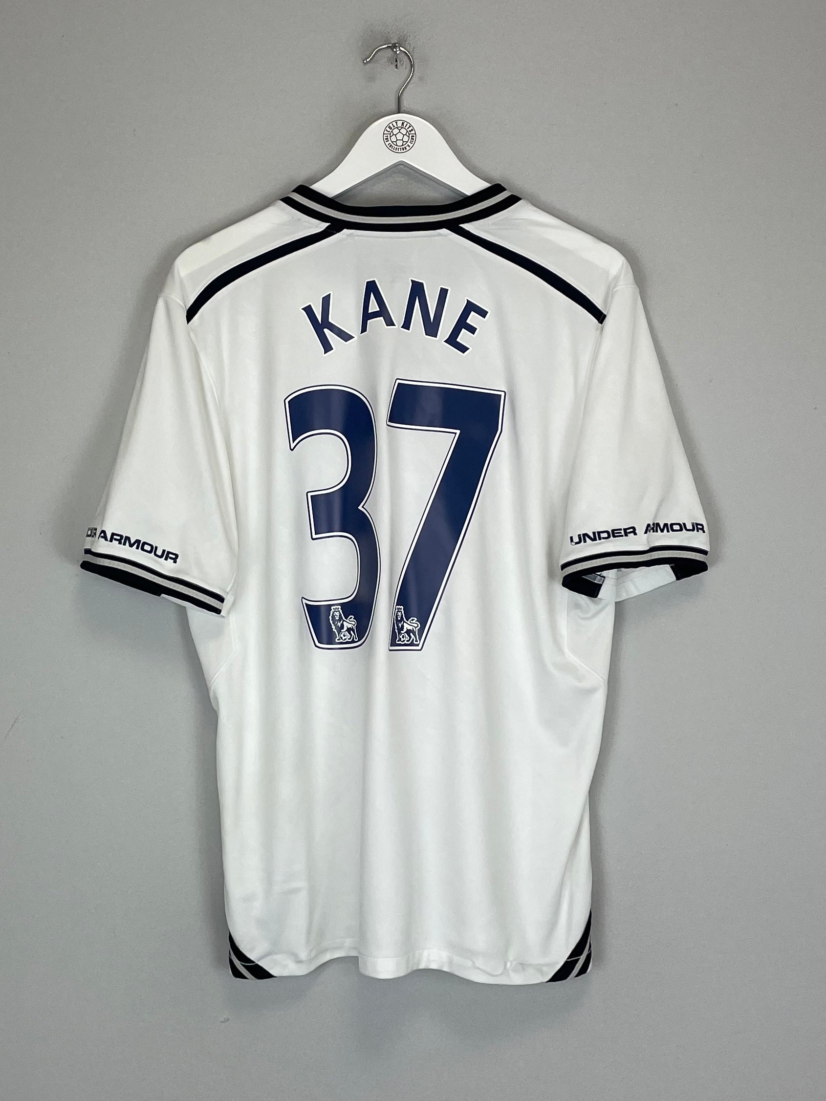 2013/14 TOTTENHAM KANE #37 HOME SHIRT (M) UNDER ARMOUR