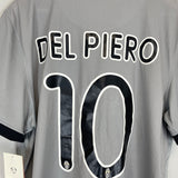 2009/11 JUVENTUS DEL PIERO #10 *BNWT* AWAY SHIRT (L) NIKE