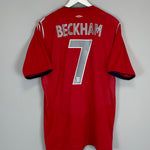 2004/06 ENGLAND BECKHAM #7 AWAY SHIRT (XL) UMBRO